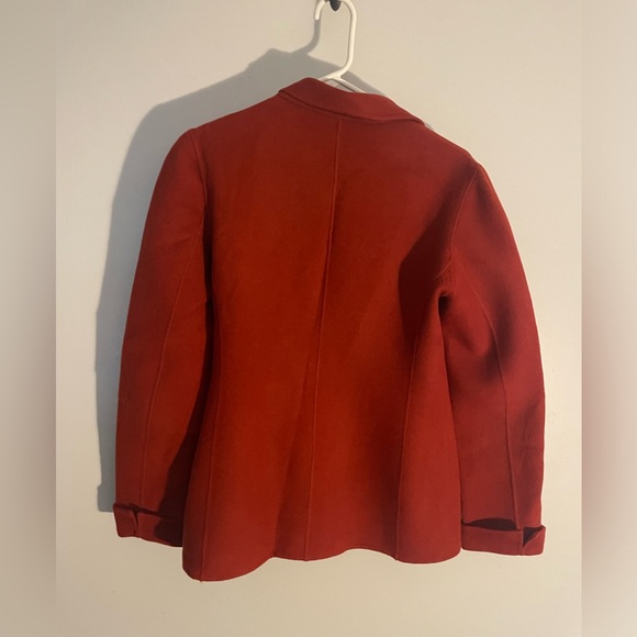 Beautiful Jones NY wool rust colored jacket. 4 - Picture 2 of 4
